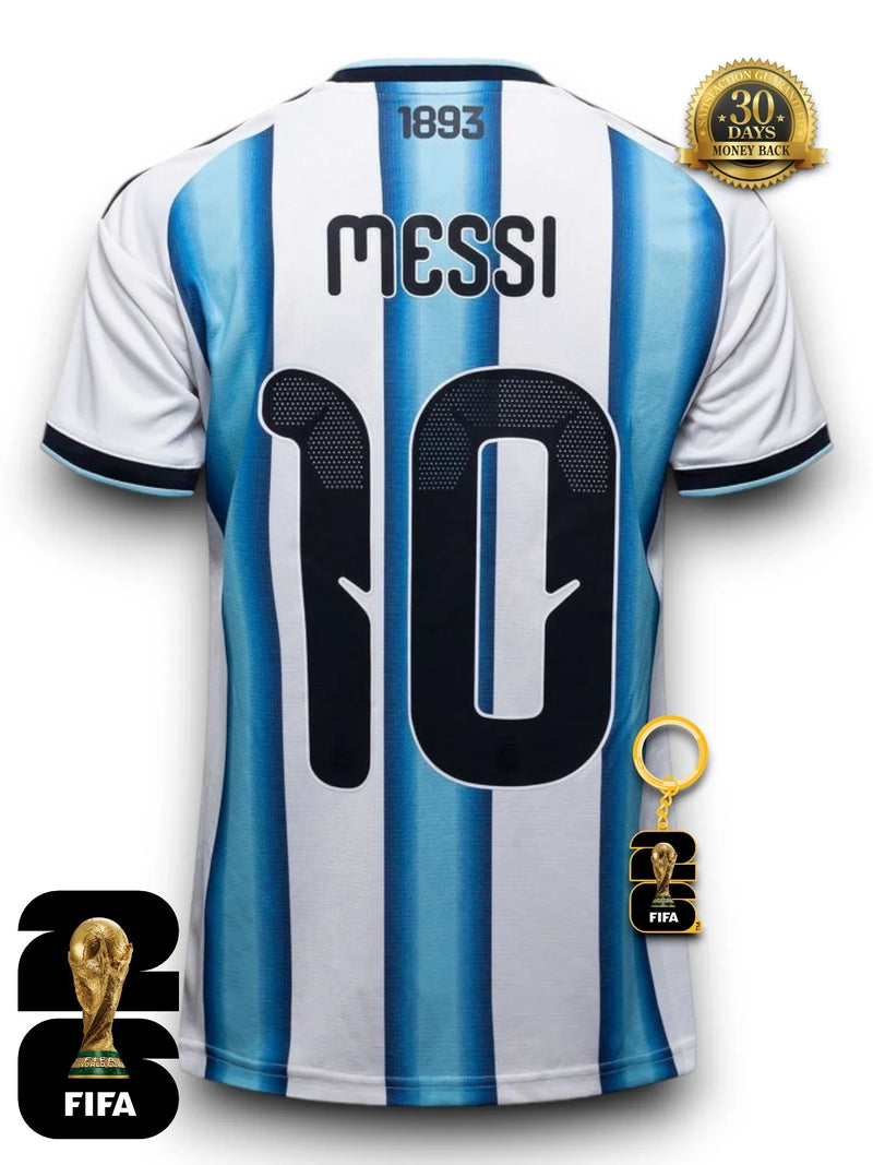 Argentina World Cup 2026 Home Jersey #10 MESSI