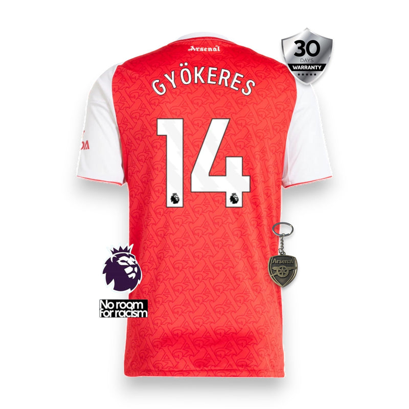 Arsenal Home Jersey 2025/26 - GYÖKERES #14