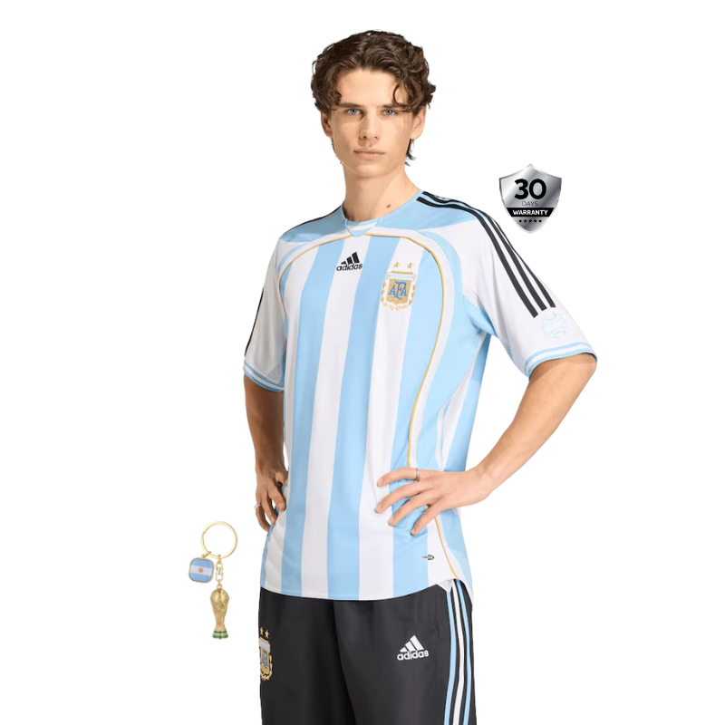 Argentina Retro 2006 Home Jersey - White
